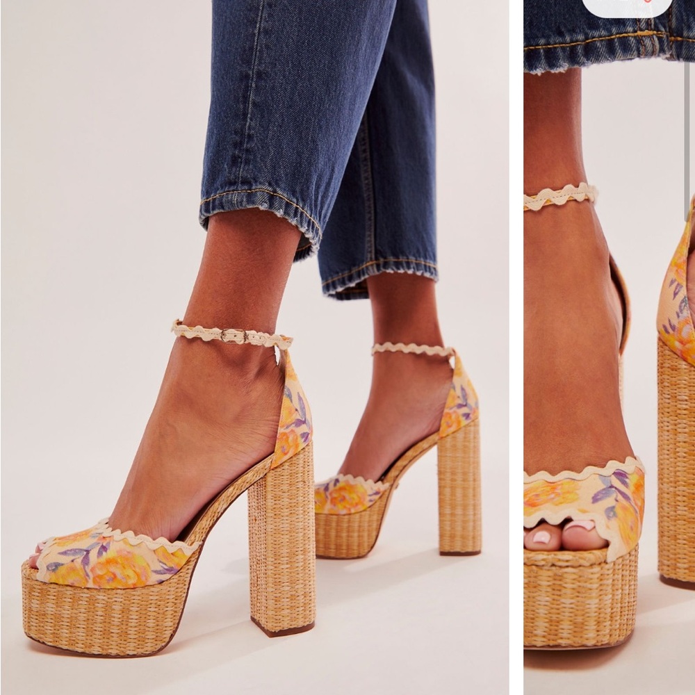 Free people platform heels